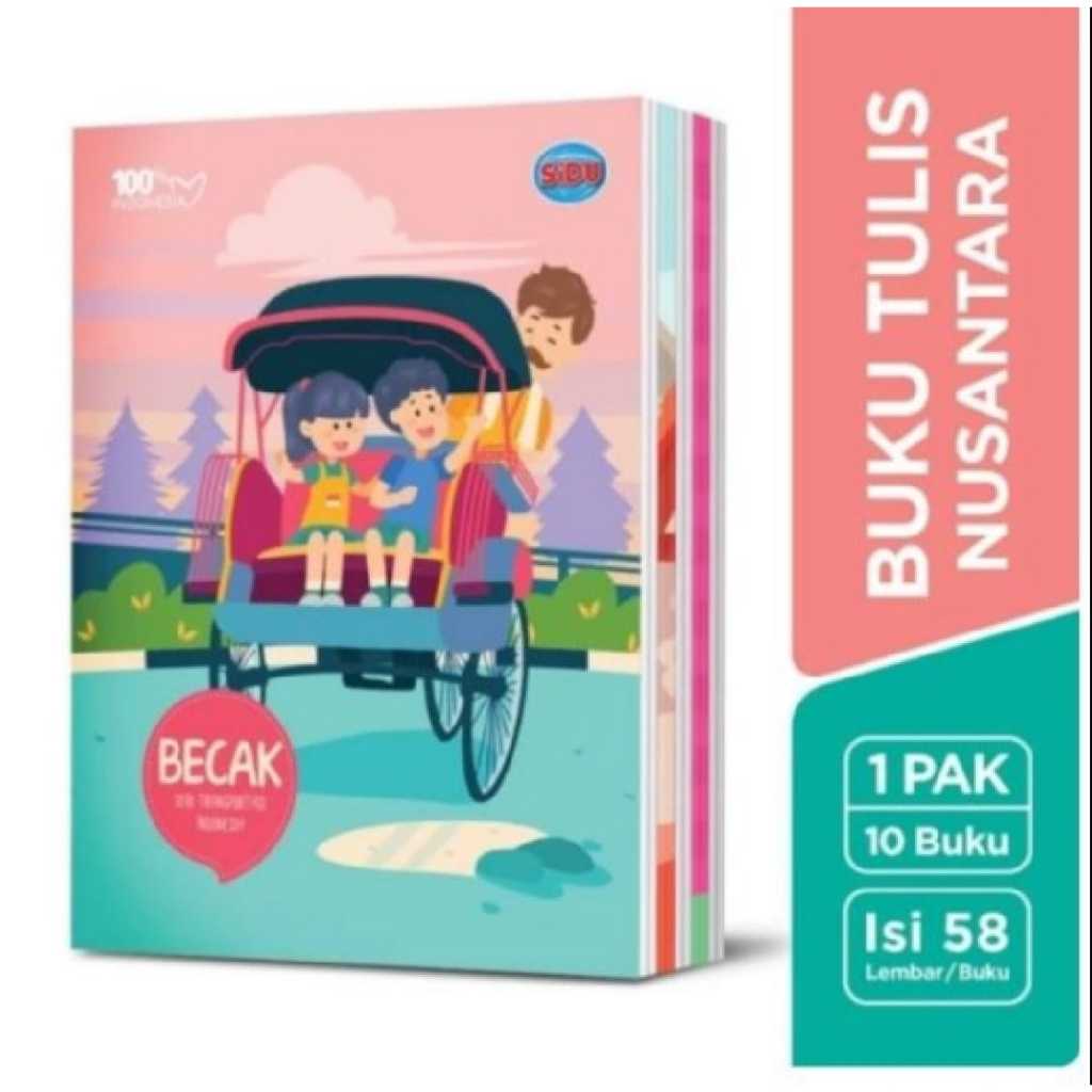 

Sidu Sinar Dunia Buku Tulis Kwarto 38 Dan 58 Lembar Isi 10 Buku