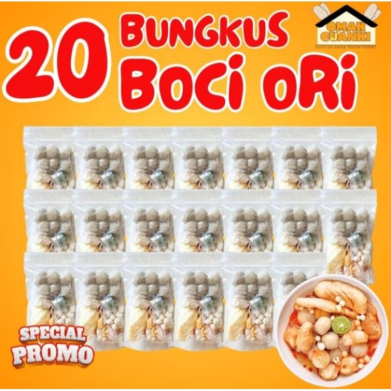 

Paket Agen 20 Bungkus Baso Aci Ori Hotpot Instan