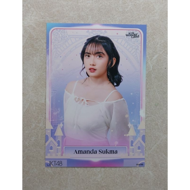 Photopack Amanda JKT48 Wonderland | PP JKT48 13th Anniversary
