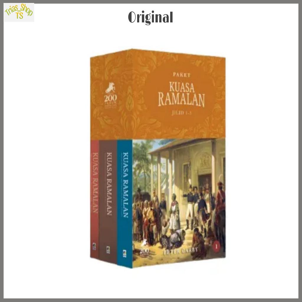Paket Buku Kuasa Ramalan Diponegoro Oleh Peter Carey