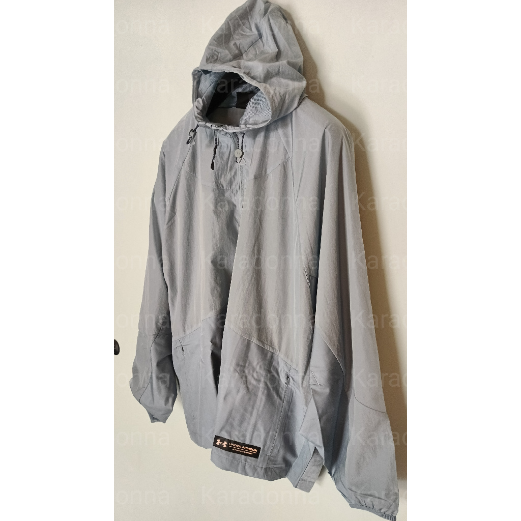 Jaket Hoodie Under Armour -Under Armour UA RUSH™ Woven Crinkle Jacket