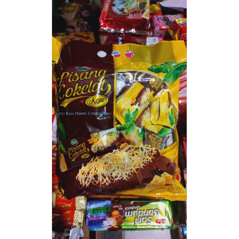 

Bolu Pisang Coklat Dan Keju 1 Pack Isi 24 Bungkus @10g