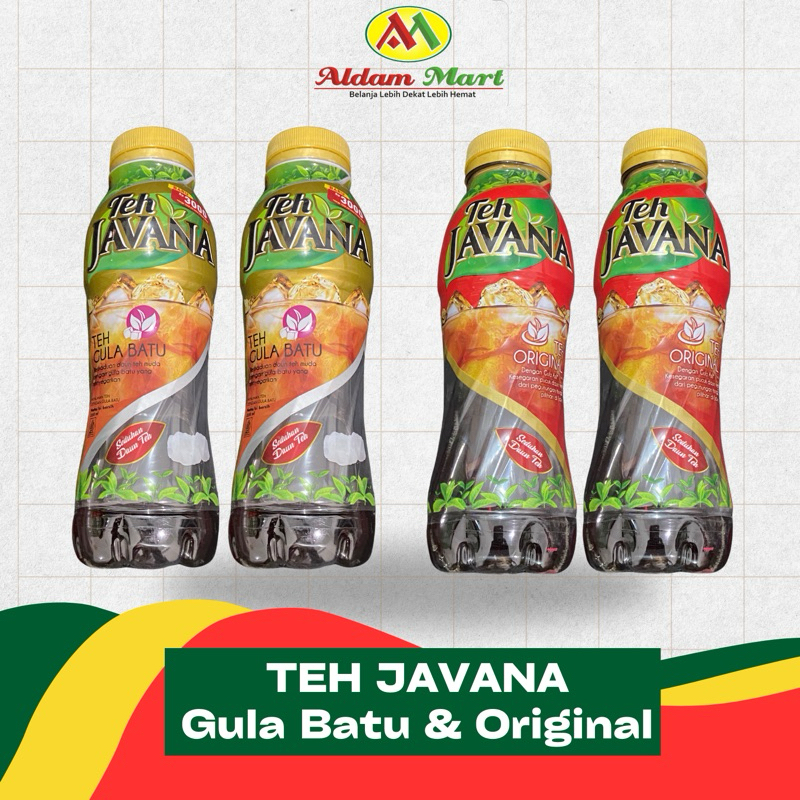 

A.M/ TEH JAVA Original & Gula Batu 350ml