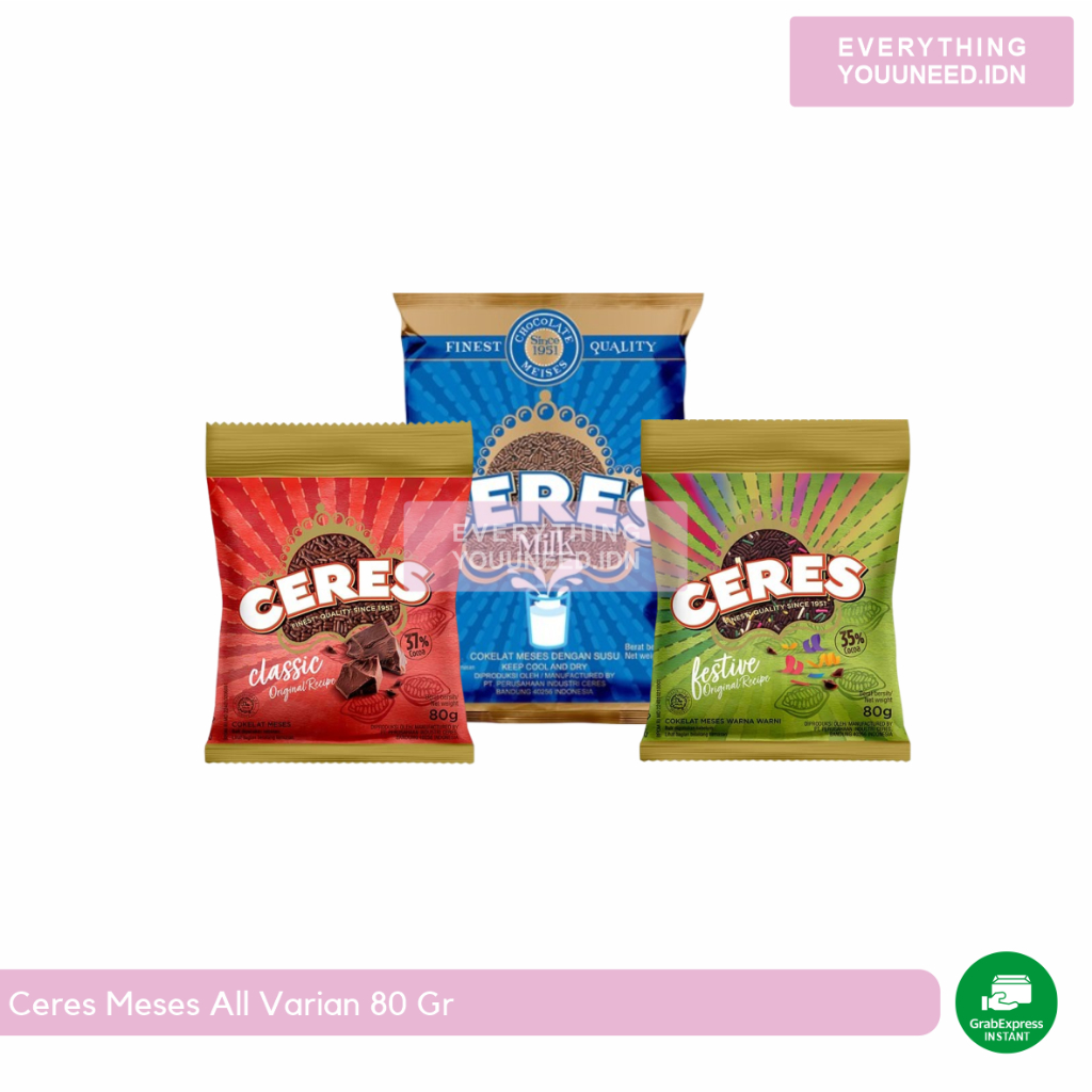 

Ceres Meses Milk - Festive - Classic 75 & 80G