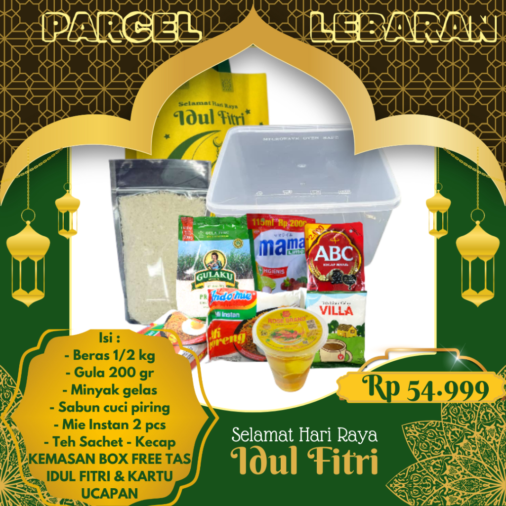 

PAKET SEMBAKO 2 KG HAJATAN PARCEL HAMPERS LEBARAN IDUL FITRI HARI RAYA PARSEL LEBARAN SEDEKAH ZAKAT FIDYAH FREE TAS IDUL FITRI & KARTU UCAPAN