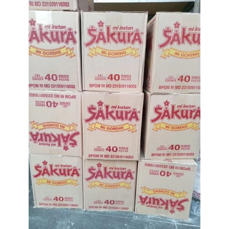 

mie instan sakura goreng 60 g 1/2 dus isi 20 pcs