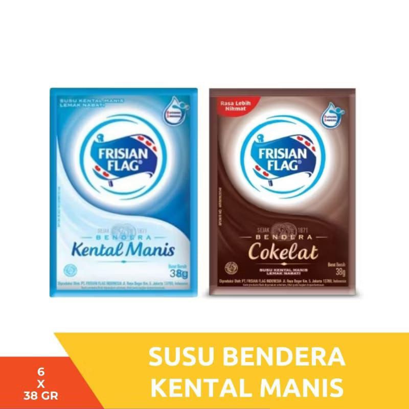 

Frisian flag kental manis 38g sachet