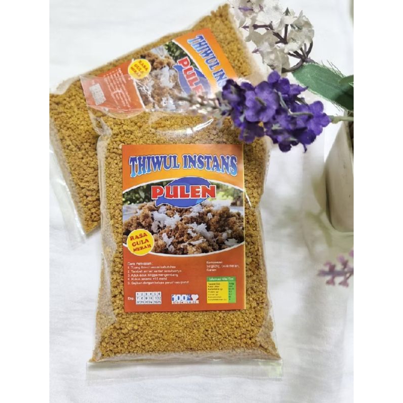 

tiwul instan pulen gula merah 400gr