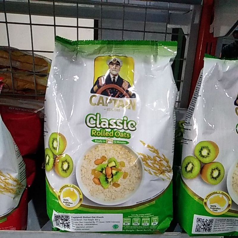 

Captain Oat Rolled Oats 800 gr