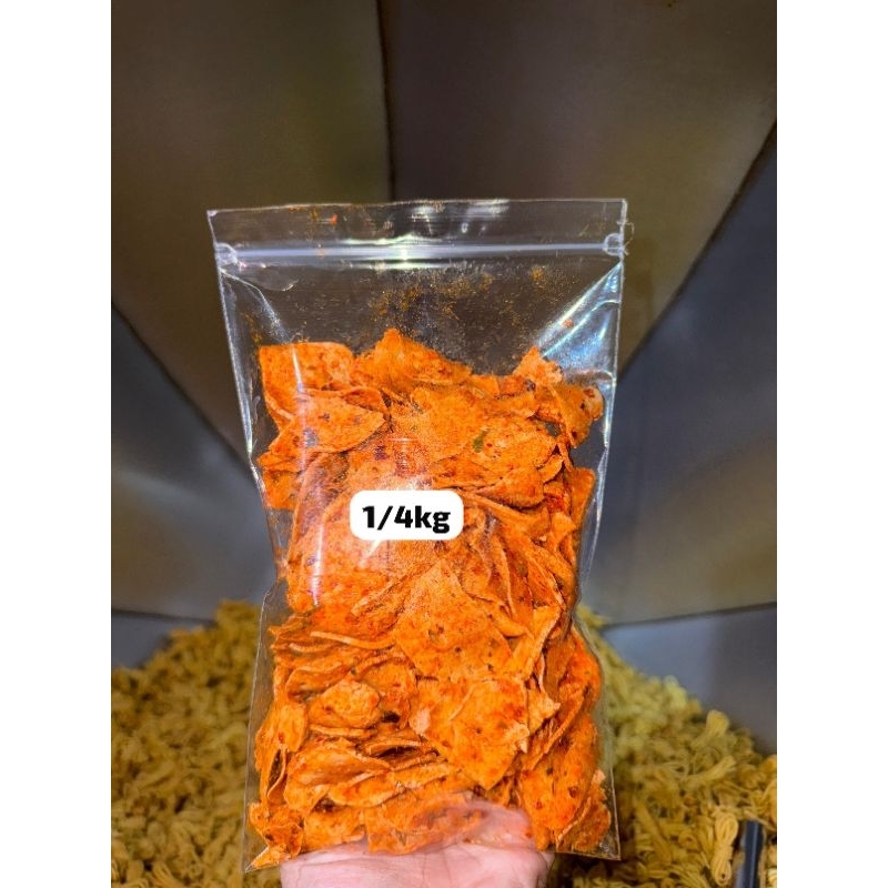

(Camilan sultan) Basreng pipih viral bumbu melimpah 250gram