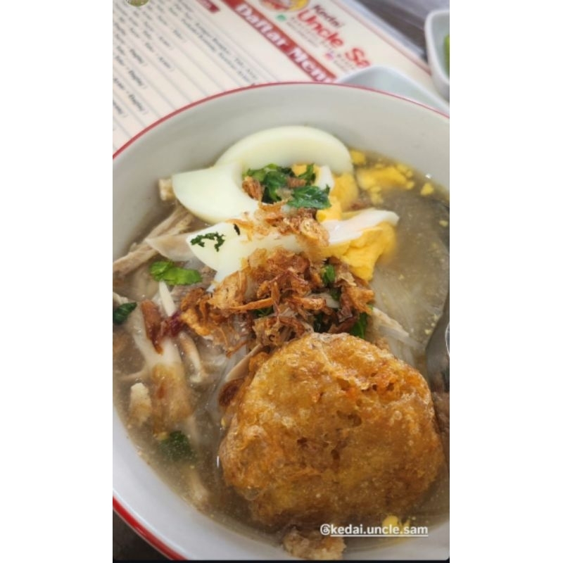 

Soto Banjar Ayam Kampung Asli