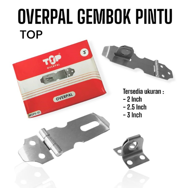 TOP Overpal Gembok Pintu Rumah / Kamar (Harga Per Pcs)