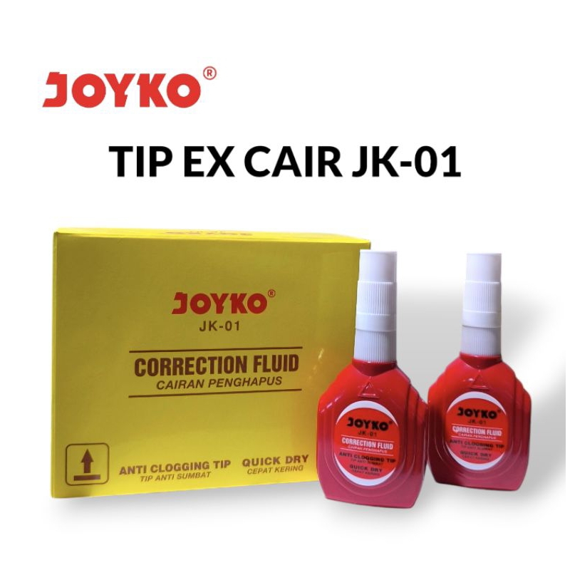 

CORRECTION FLUID / TIP EX CAIR JOYKO JK-01 (PCS)