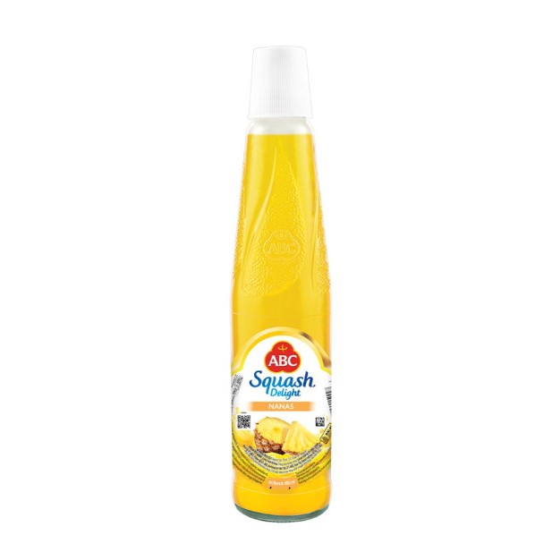 

ABC SQUASH DELIGHT PINEPAPPLE / NANAS 450ML