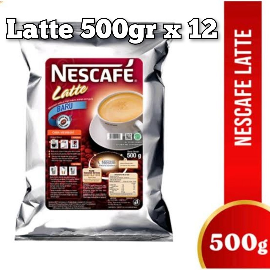 

nescafe capucino latte 500gr x 12 pcs 1 dus