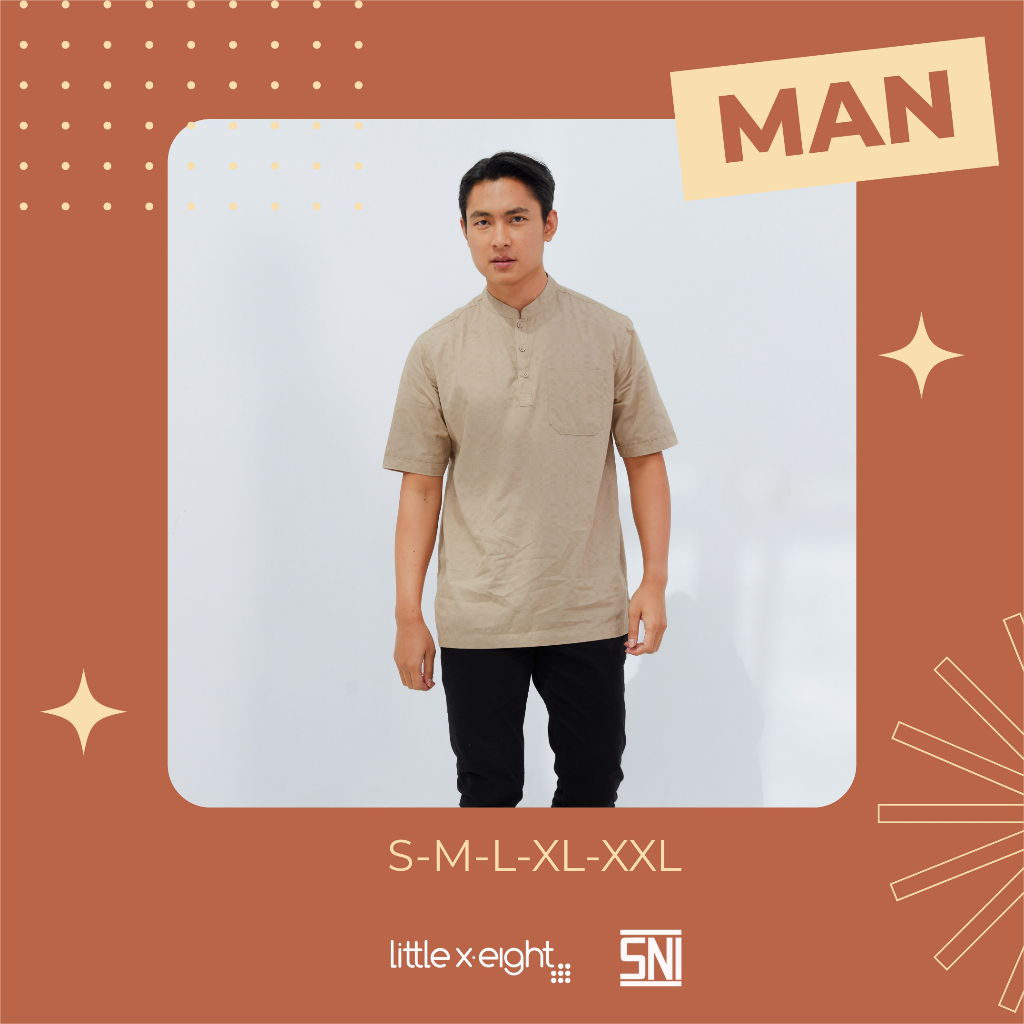 Little X eight Dad Adnan Kragh Koko - Kragh Koko Pendek Pria (Man) - Family Collection - Eid Collect