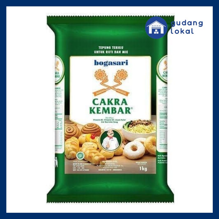 

TERIGU CAKRA PREMIUM 1 KG