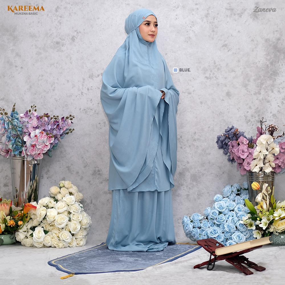Zaneva - KAREEMA Mukena Basic Rayon Premium by Zaneva || RAMADHAN BERSAMA ZANEVA