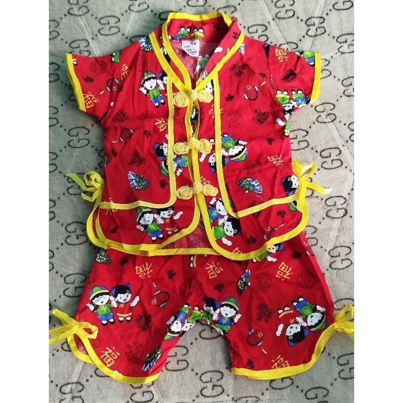Baju Cina Bayi Setelan (preloved)