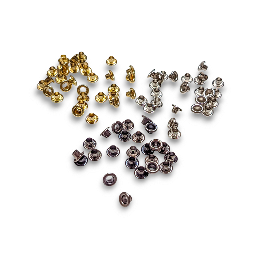 Mata Ayam 4 mm Kecil Ecer/ Mata Itik/ Eyelet Ring Aksesoris Tas Dompet Sepatu Busana