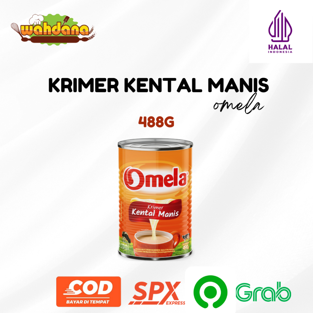 

Frisian Flag Omela Susu Kental Manis Skm 490g