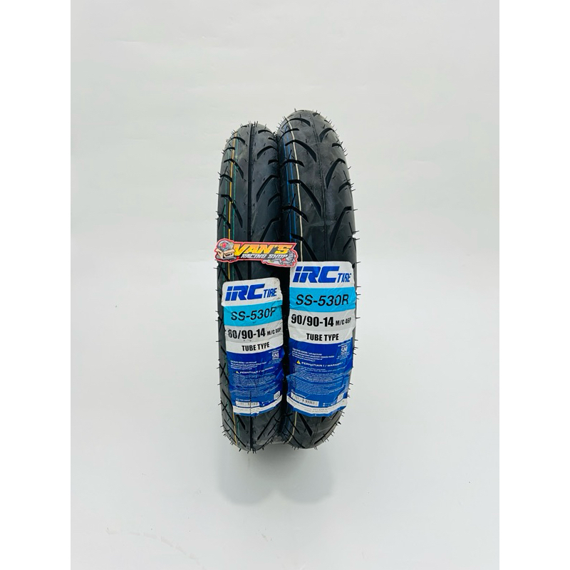 BAN LUAR IRC TUBE TYPE PAKAI BAN DALAM UKURAN 80/90-14 | 90/90-14 UNTUK SCOOPY BEAT VARIO VARIO 125 