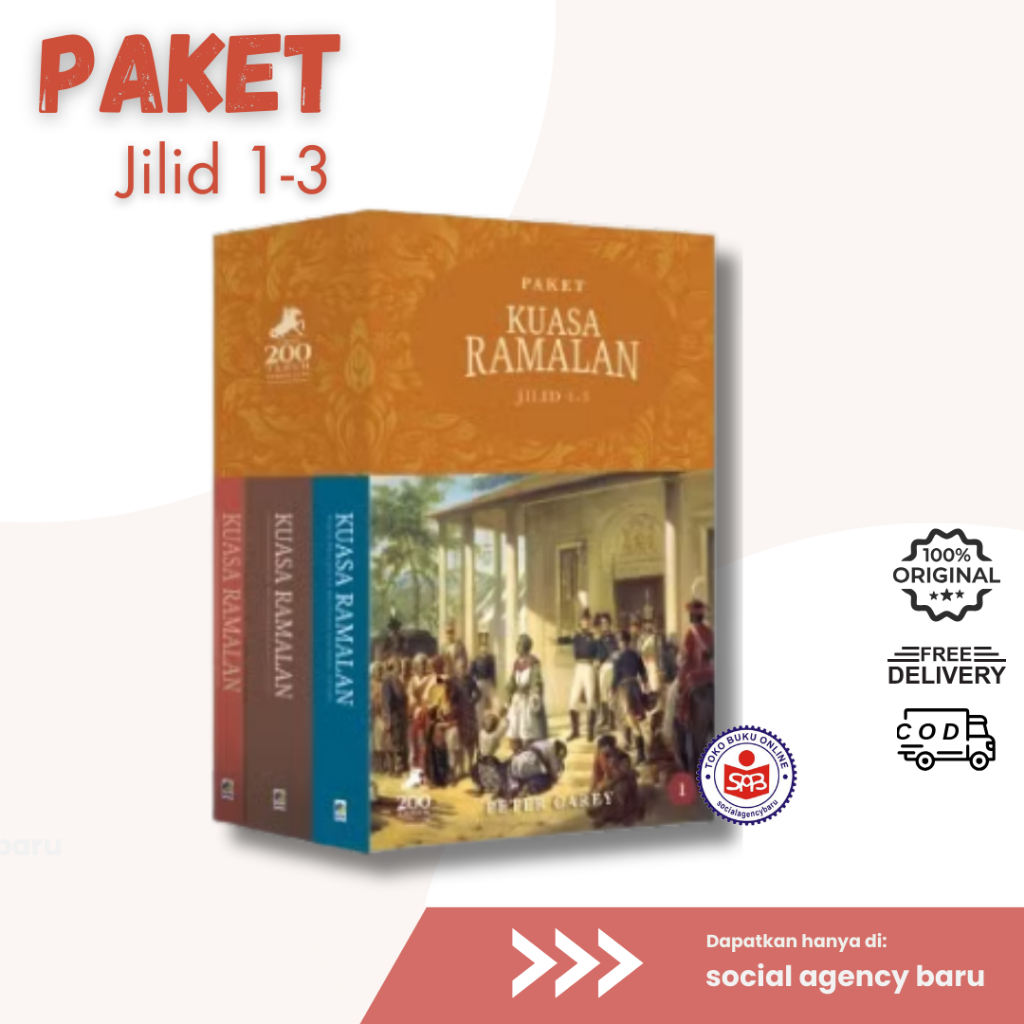 Paket Kuasa Ramalan Jilid 1-3 - Peter Carey