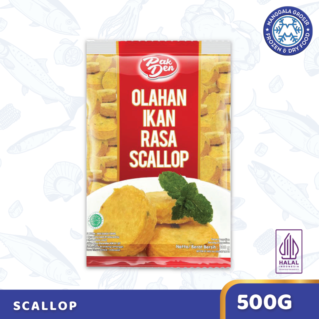 

Pakden Scallop 500gr