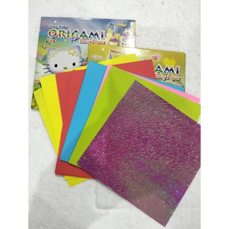 ORIGAMI 12 X 12 POLOS WARNA KERTAS ORIGAMI POLOS  KERTAS ORIGAMI WARNA