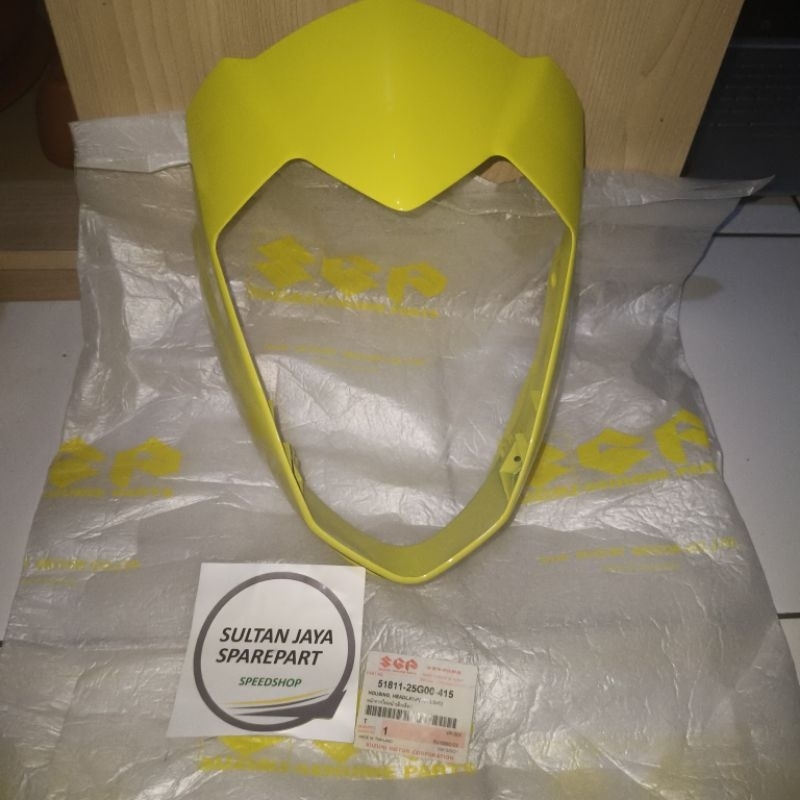 BATOK LAMPU DEPAN SUZUKI SATRIA FU 150 THAILAND KUNING STABILO 415 ORI SGP