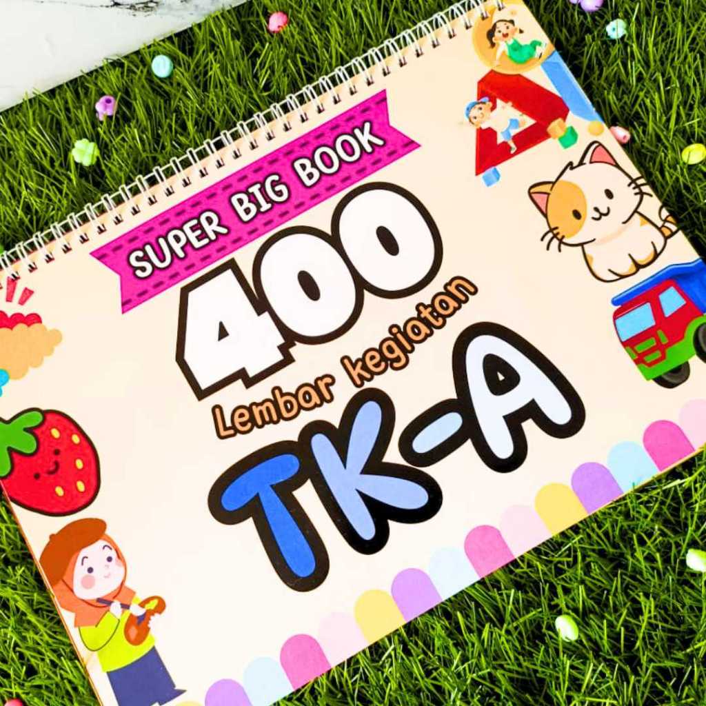 Super Smart Big Book 365 Aktivitas  TK A Buku Belajar Anak PAUD 4 5 6 7 Tahun