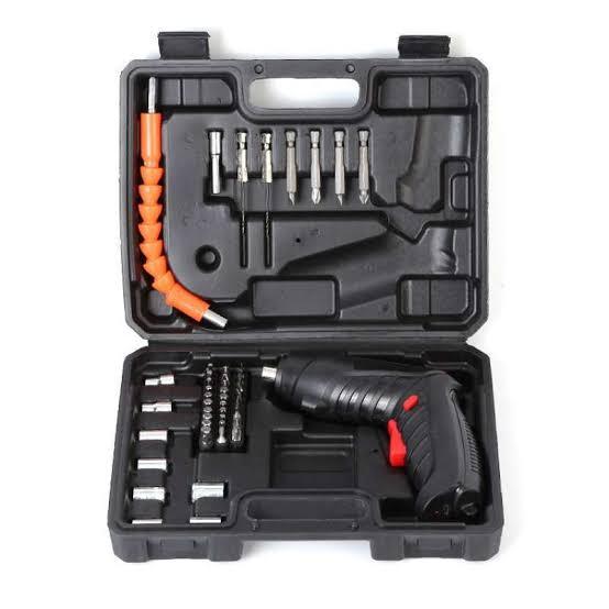cordless screwdriver 4.2V JLD bor obeng baterei bor baterai cordles drill obeng portable tanpa kabel