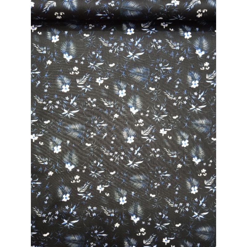 KAIN KATUN POPLINE PREMIUM IMPORT MOTIF BUNGA KECIL