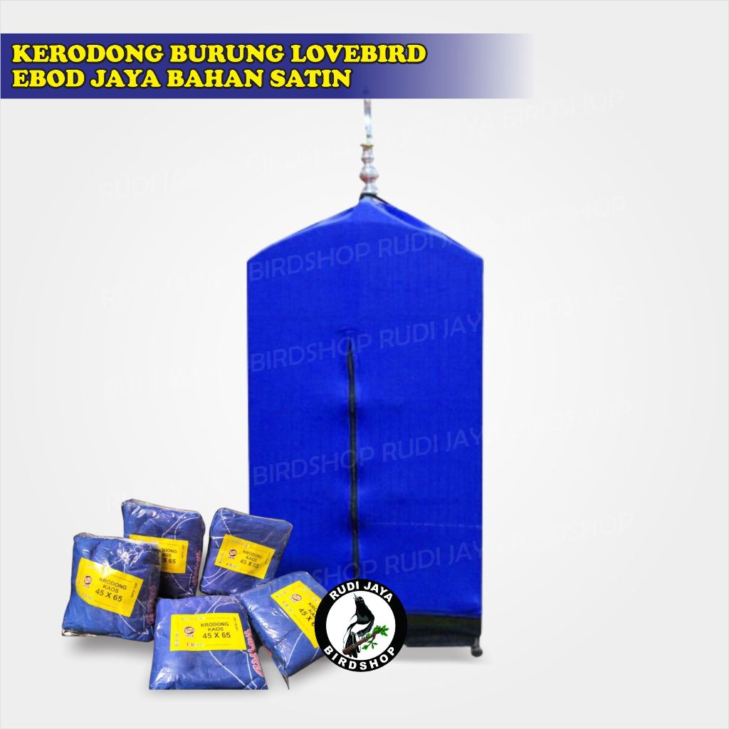 KERODONG  EBOD MURAH BURUNG KACER KENARI SANGKAR KANDANG KOTAK NOMOR 1 2 3 ASLI EBOD JAYA BAHAN KAOS