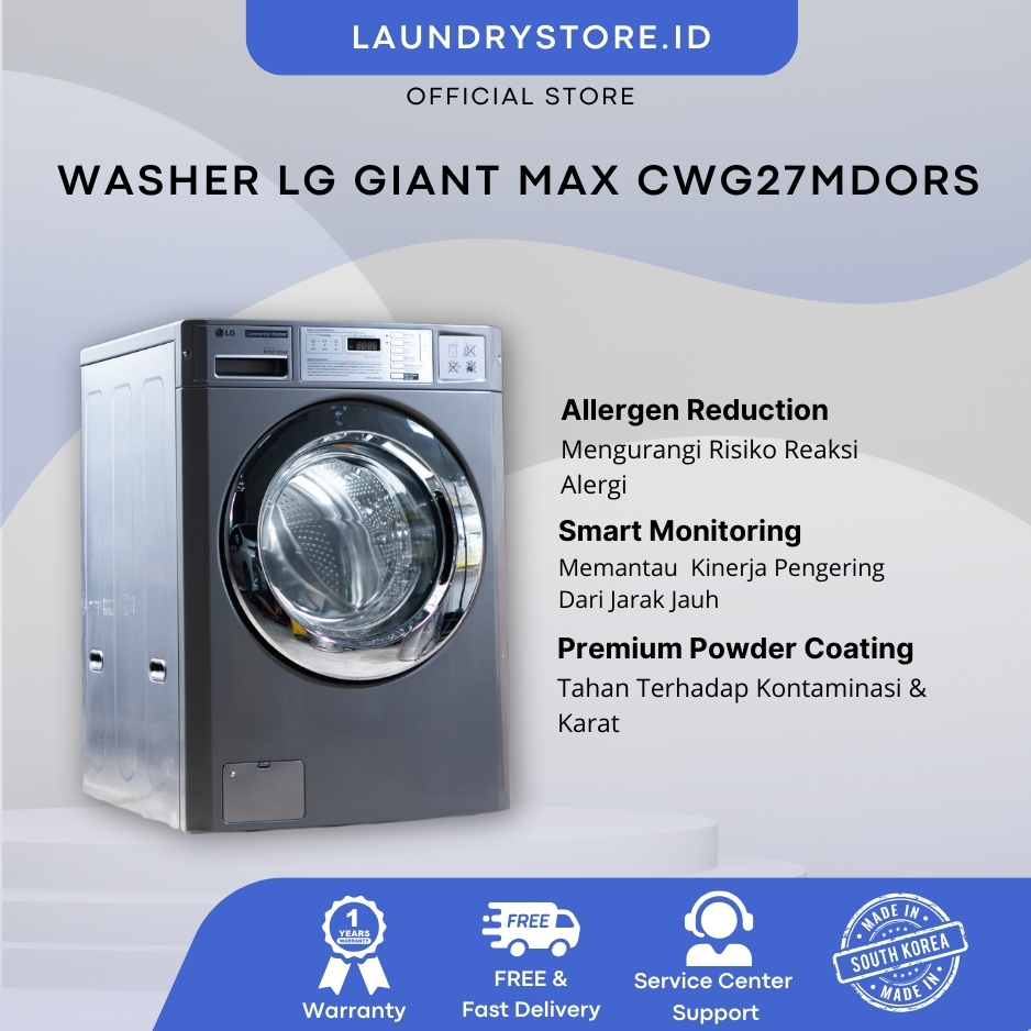 LG Washer Frontload Giant Max
