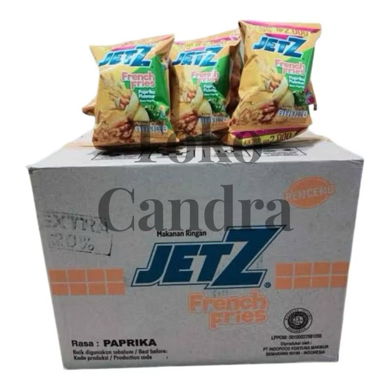 

1 DUS JETZ FRENCH FRIES / 18gr / 60pcs