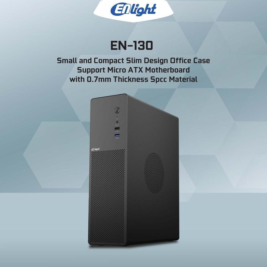 Casing Enliht EN130 + PSU 300 / Casing Mini ITX Enlight EN-130