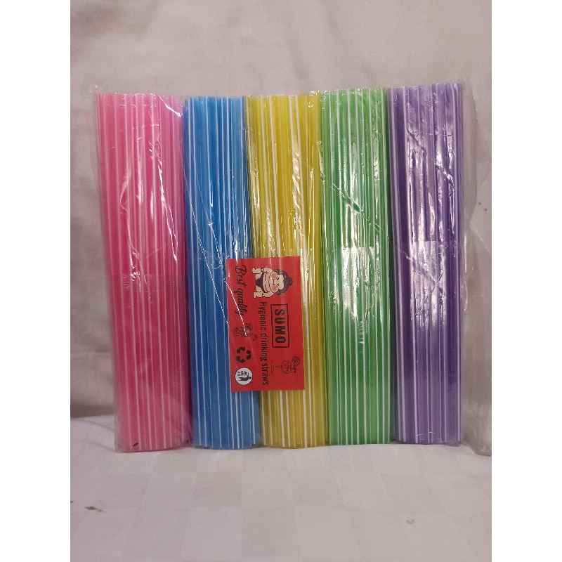SEDOTAN PLASTIK WARNA WARNI