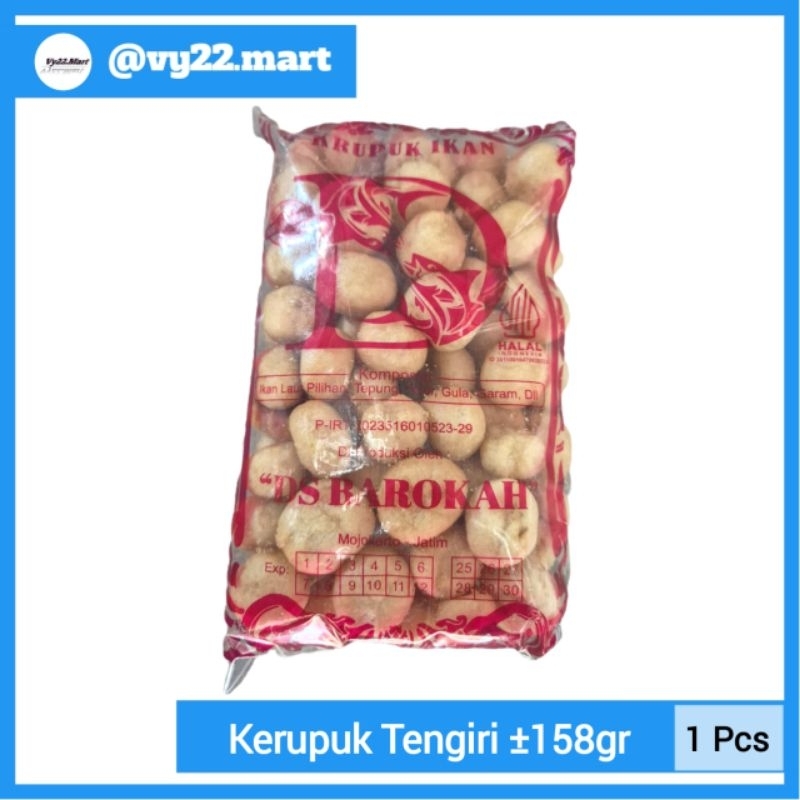 

Kerupuk Tengiri Gurih Nagih Kriuk Kemasan ±158gr