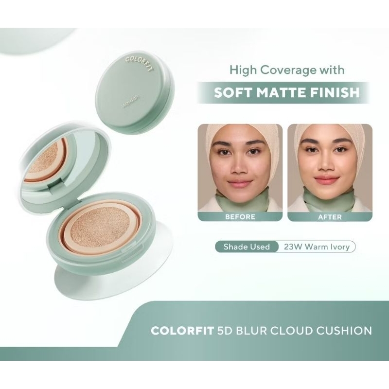 Bedak wardah colorfit 5D