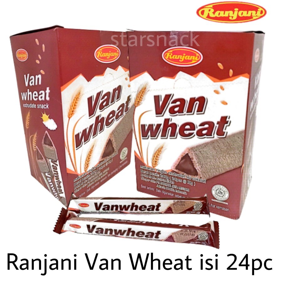 

Ranjani Van Wheat Snack Isi 24pc Biscuit Gandum