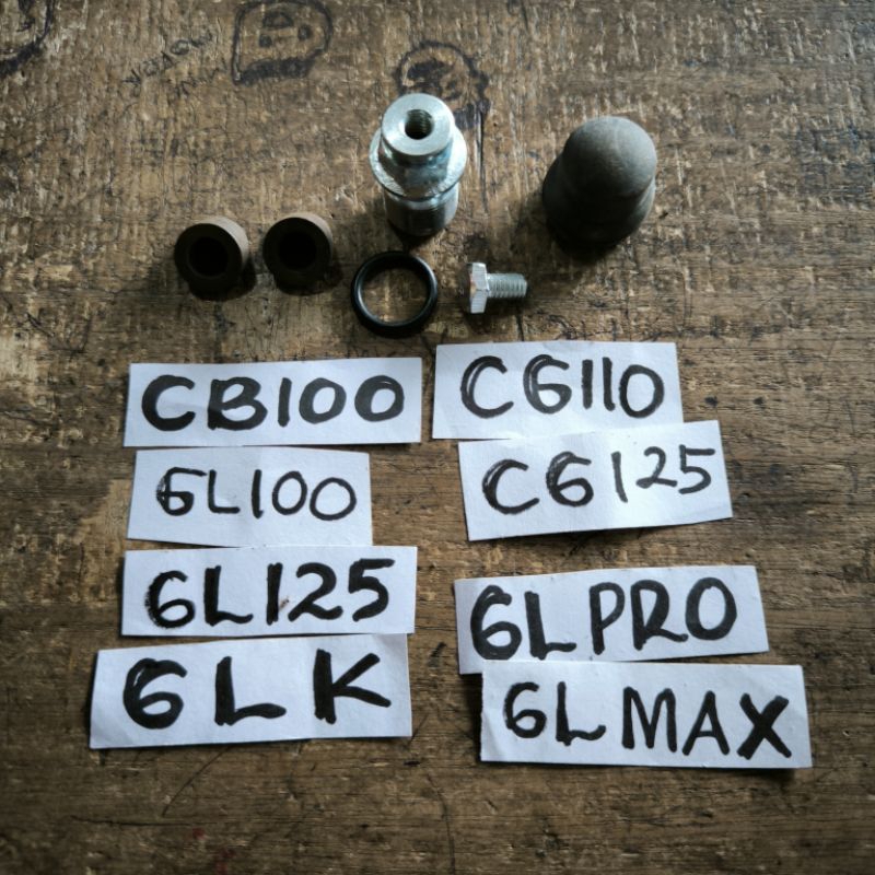 Baut Stut Kamprat Assy Honda CB100 GL100 GL125 GLK CG110 CG125 GL Max Pro Platina Series CKD High Qu