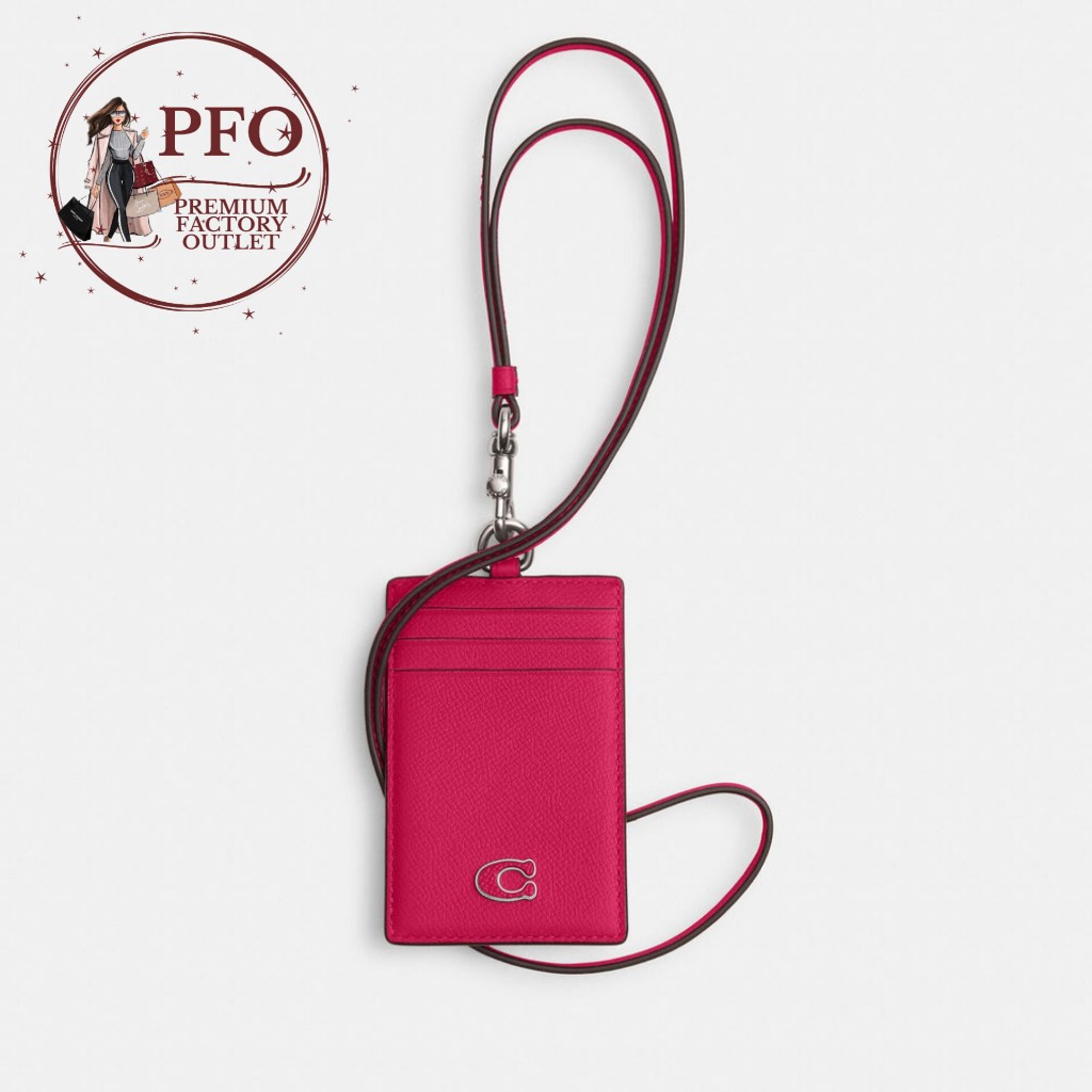 

LANYARD CU221 ID Lanyard with Signature Canvas Fushia