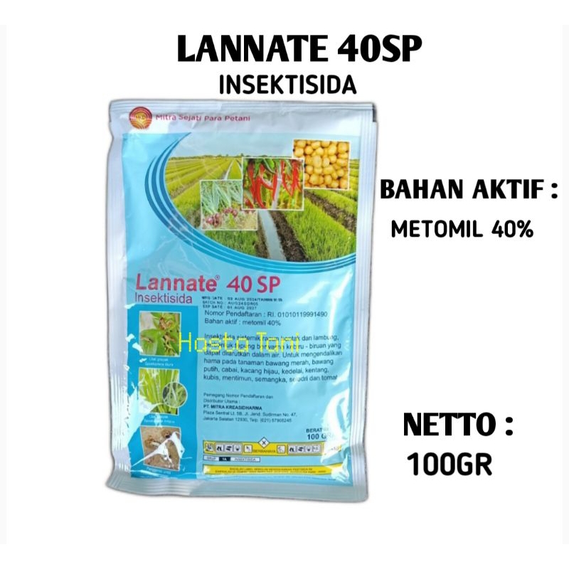 Insektisida LANNATE 40SP 100Gr