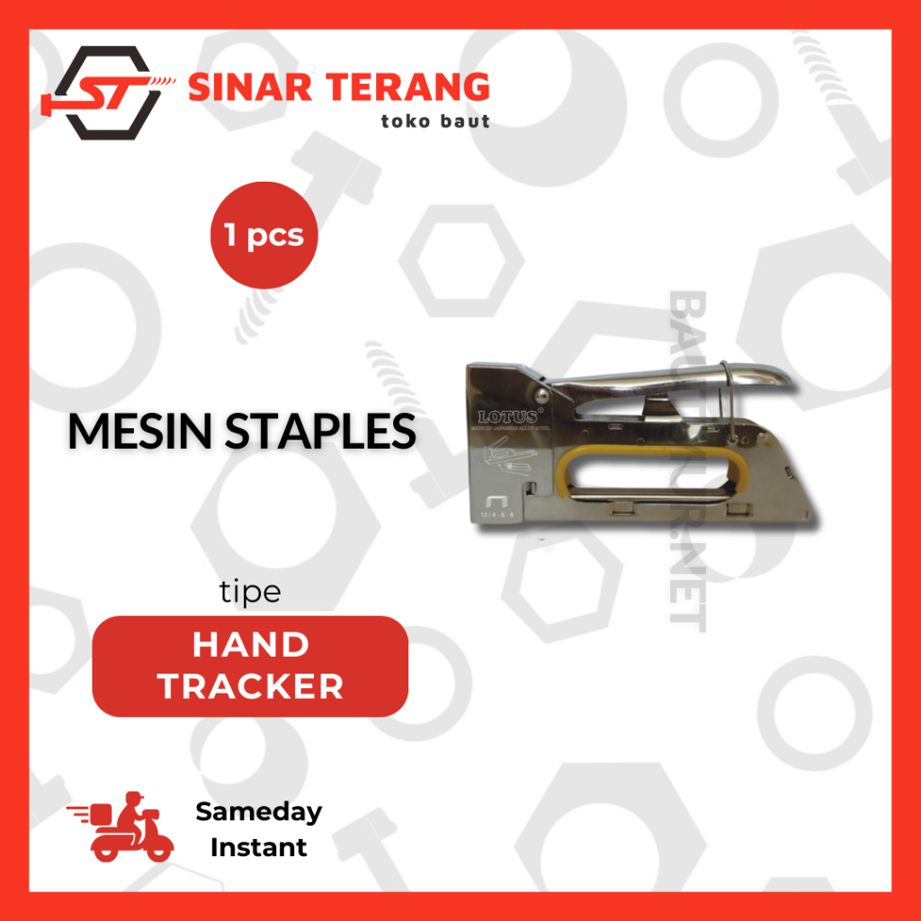 Mesin Paku Tembak Manual LOTUS - Mesin Paku Tembak Jok Kardus - Hekter Tembak LOTUS