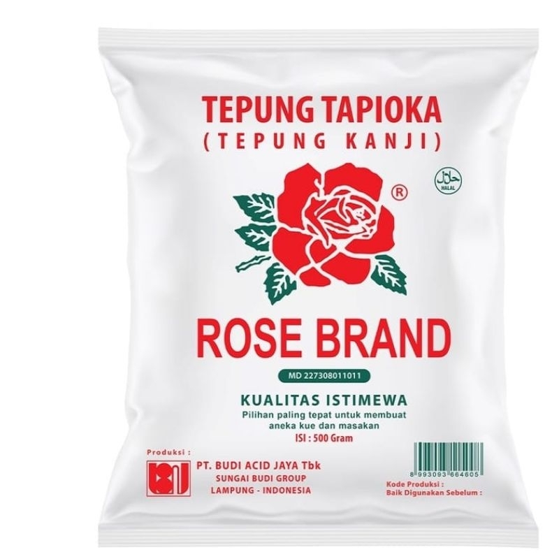 

Rose Brand Tepung Tapioka 500gr - Tepung Kanji Rose Brand
