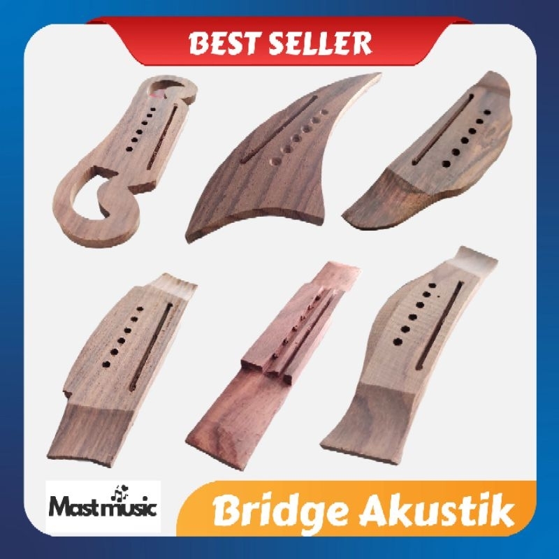 Bridge Gitar Akustik Yamaha Apx Gibson Cort Coleclark Taylor Nylon