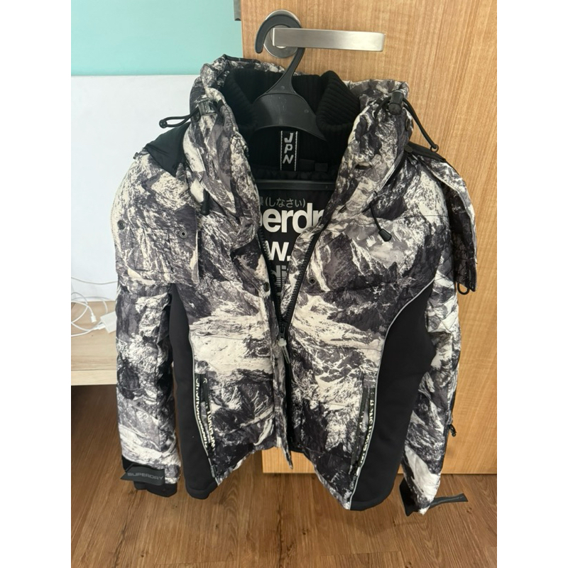 Superdry jacket womens snow puffer preloved
