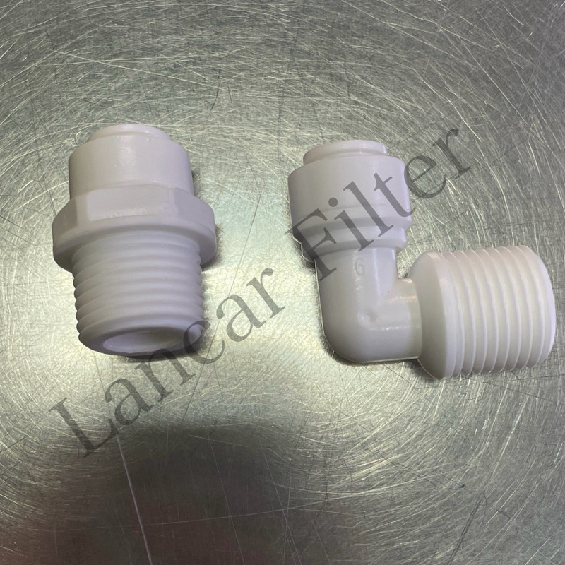 Fitting RO drat luar 1/2 x selang 3/8 - Fitting RO Lbow drat luar 1/2 x selang 3/8 - Fitting RO Sok 