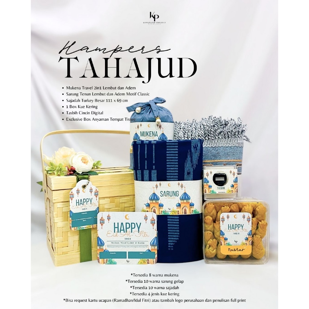 

Hampers Tahajud Kue Lebaran Ramadhan Ramadan Puasa Idul Fitri Eid Mubarak Murah Unik Lucu